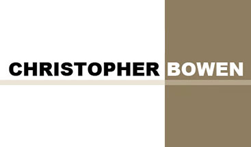 WEB SITE FOR CHRISTOPHER BOWEN - Website Design and Development