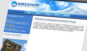 Mirzayans Investment Group - Website Design and Development