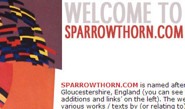 Sparrowthorn - Website Design and Development